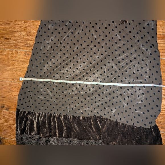 Cute Y2k Lace Polka Dot Mini Dress - Picture 3 of 4